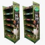 Custom Woolworths Cardboard Floor Display for Dog Food 1