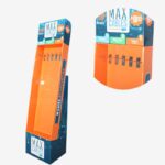 Custom 1 Side Cardboard Hook Display